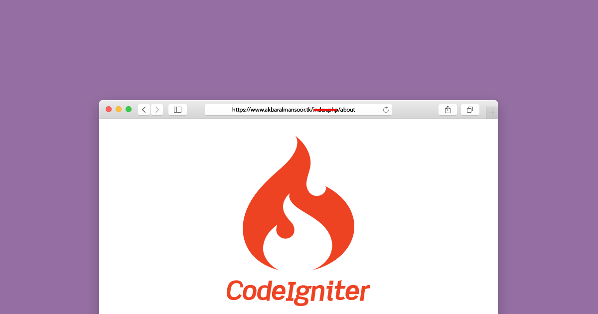 Codeigniter 4 – How to remove public/index.php from URL?